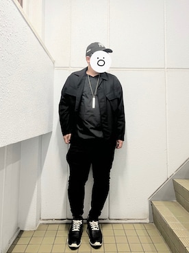 「RickOwens×adidas」｜moumouさん（メンズ・170cm）の春コーディネート