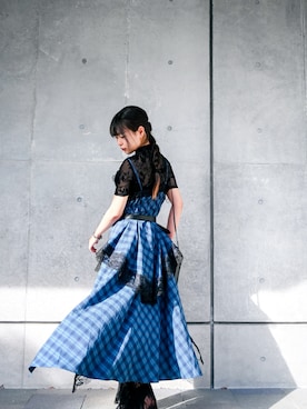 「HARE（ハレ）のアイテム（ワンピース/ドレス）」を使った、noahsanさん（レディース・149cm）の夏コーディネート