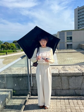 「LIAN（リアン）のアイテム」を使った、hinako。さん（レディース・159cm）の春コーディネート