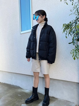 Pentas🦋さん（レディース・163cm）の冬コーディネート