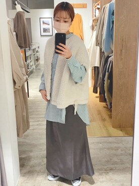 「COLONY 2139（コロニートゥーワンスリーナイン）のアイテム（ブルゾン）」を使った、.さん（レディース・160cm）の冬コーディネート