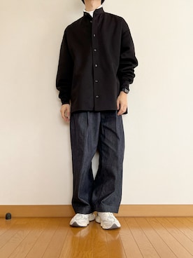 「UNIQLO（ユニクロ）のタートルネックT（長袖）（Tシャツ/カットソー）」を使った、NITAさん（メンズ・170cm）の春コーディネート