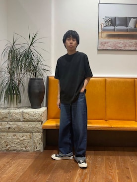 「Lee（リー）のアイテム」を使った、sonorin12さん（メンズ・168cm）の夏コーディネート