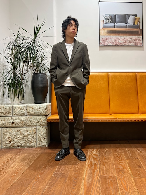 LIFE STYLE TAILOR コーデュロイコンフォータブルパンツ（スーツパンツ