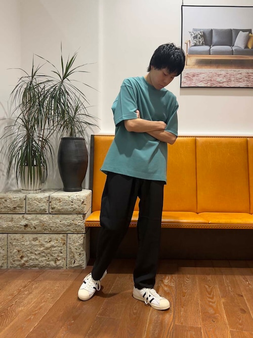『別注』LACOSTE×DOORS　moss stitch ShortSleeve T-shirts