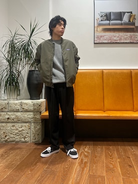 「URBAN RESEARCH DOORS（アーバンリサーチドアーズ）のpatagonia　Ms Isthmus Deck Jacket（テーラードジャケット）」を使った、sonorin12さん（メンズ・168cm）の秋コーディネート