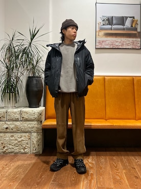 「アイテム（その他アウター）」を使った、sonorin12さん（メンズ・168cm）の秋コーディネート