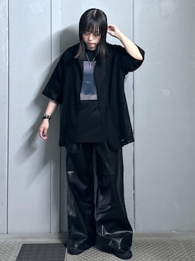 「JUNRED（ジュンレッド）のアイテム」を使った、KONOMIさん（レディース・158cm）の秋コーディネート