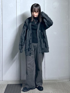 「JUNRED（ジュンレッド）のアイテム」を使った、KONOMIさん（レディース・158cm）の秋コーディネート
