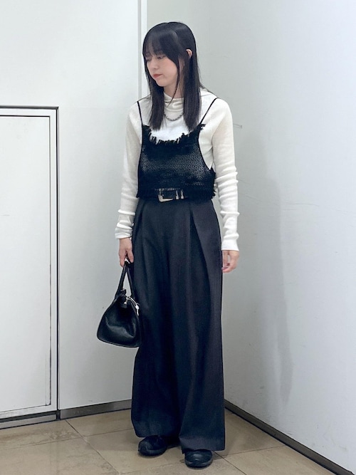 レースシアーキャミソール［セットアップ対応］（キャミソール