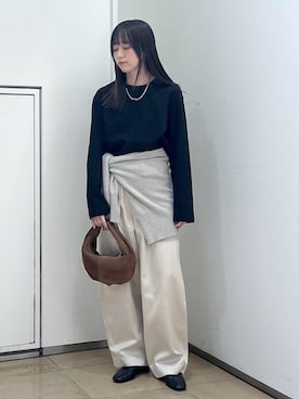 「アイテム（パンプス）」を使った、KONOMIさん（レディース・158cm・30代）の冬コーディネート