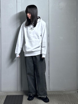 「JUNRED（ジュンレッド）のアイテム（トップス）」を使った、KONOMIさん（レディース・158cm）の冬コーディネート