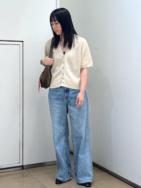 「アイテム（キーホルダー）」を使った、KONOMIさん（レディース・158cm・30代）の夏コーディネート