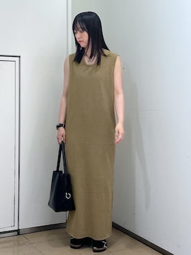 「アイテム（ワンピース/ドレス）」を使った、KONOMIさん（レディース・158cm・30代）の夏コーディネート