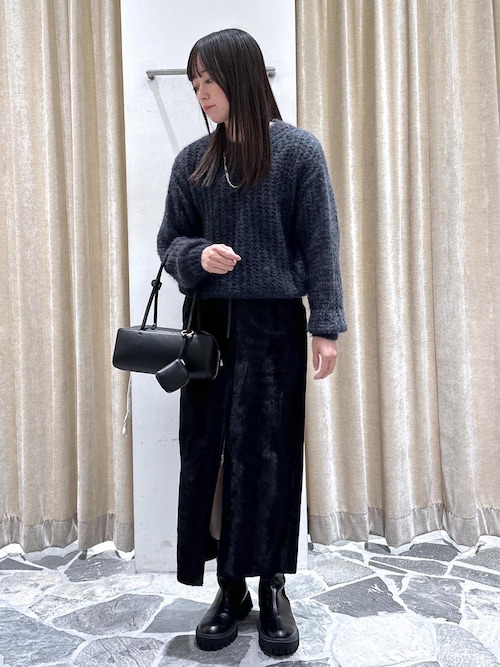 セール】ポニーヘアータイトスカート（スカート）｜SALON adam et rope