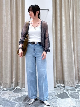 「RED CARD TOKYO（レッドカード）のアイテム」を使った、KONOMIさん（レディース・158cm）の春コーディネート