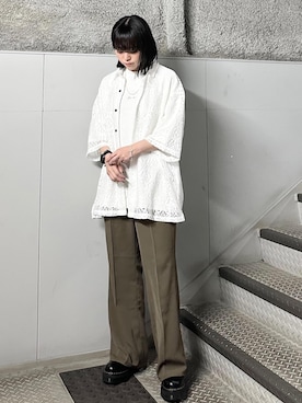「JUNRED（ジュンレッド）のアイテム（アクセサリー）」を使った、KONOMIさん（レディース・158cm）の春コーディネート