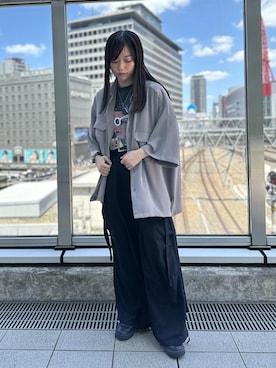 「re_k by JUNRED（レクバイジュンレッド）のアイテム」を使った、KONOMIさん（レディース・158cm）の夏コーディネート