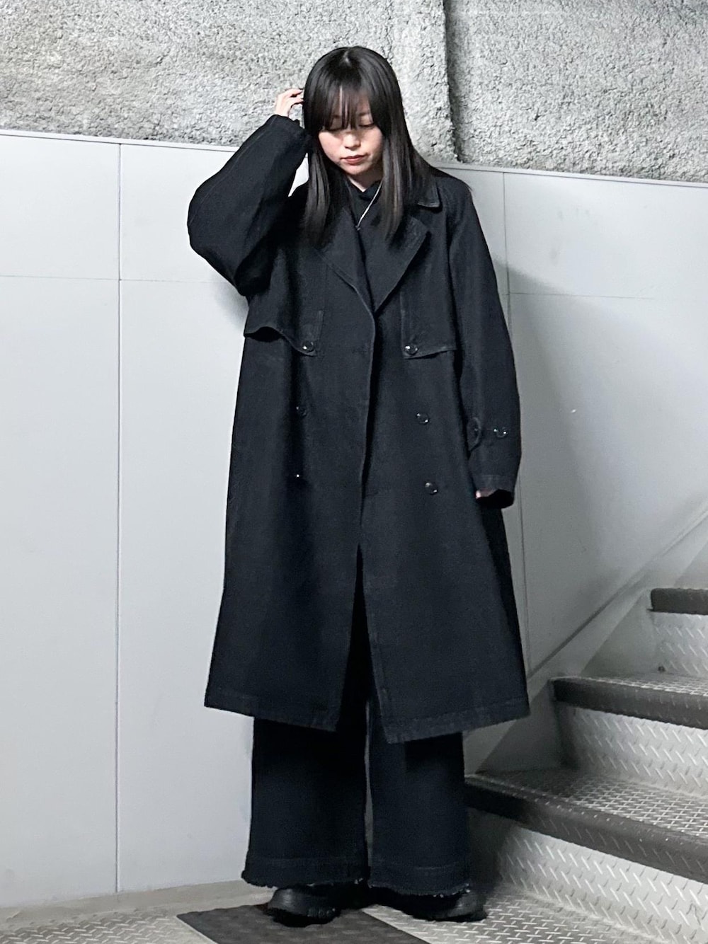 KONOMI(JUNRed HEP FIVE)｜JUNREDのトレンチコートを使った 