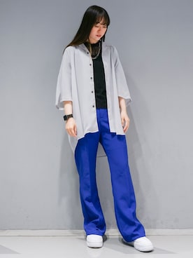 「JUNRED（ジュンレッド）のアイテム（アクセサリー）」を使った、KONOMIさん（レディース・158cm）の春コーディネート