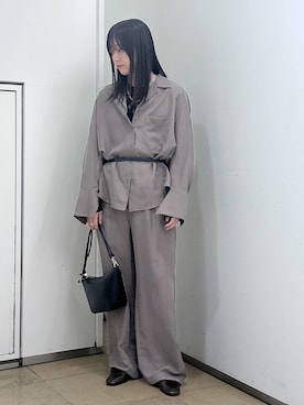 「アイテム（その他トップス）」を使った、KONOMIさん（レディース・158cm・30代）の秋コーディネート