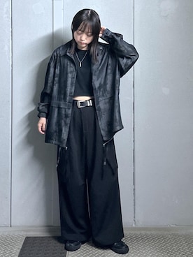 「JUNRED（ジュンレッド）のアイテム」を使った、KONOMIさん（レディース・158cm）の秋コーディネート