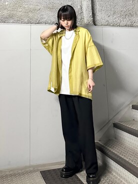「JUNRED（ジュンレッド）のアイテム（アクセサリー）」を使った、KONOMIさん（レディース・158cm）の春コーディネート