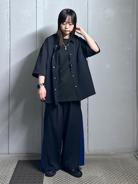 「JUNRED（ジュンレッド）のアイテム」を使った、KONOMIさん（レディース・158cm）の夏コーディネート