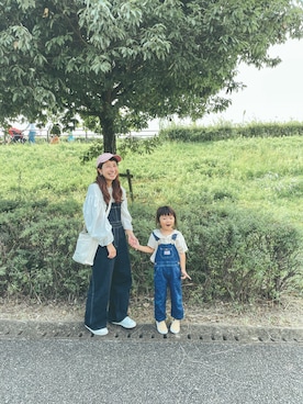 「MoonStar（ムーンスター）のMOONSTAR/810s/ムーンスター/エイトテンス KITCHE/キッチェ（スニーカー）」を使った、zabeさん（レディース・153cm）の秋コーディネート