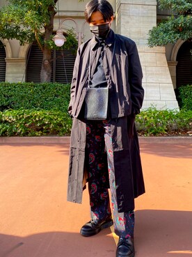 「Y-3（ワイスリー）のアイテム（その他アウター）」を使った、ぽっぽさん（メンズ・171cm）の秋コーディネート