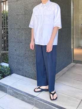 「アツいコーデ全部見せ」｜nobutoYAさん（メンズ・172cm）の夏コーディネート