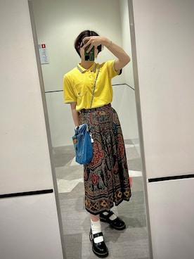 「アイテム（その他シューズ）」を使った、nnさん（レディース・157cm）の夏コーディネート