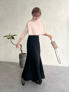 N a n a m iさん（レディース・156cm）の冬コーディネート