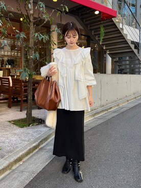 N a n a m iさん（レディース・156cm）の冬コーディネート