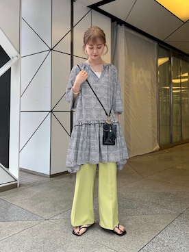 N a n a m iさん（レディース・156cm）の夏コーディネート