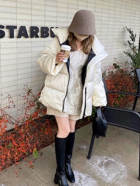 N a n a m iさん(レディース・156cm)の冬コーディネート