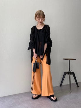 N a n a m iさん（レディース・156cm）の春コーディネート