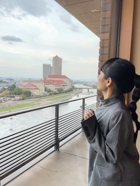 「TOGA（トーガ）のアイテム（ジャケット/アウター）」を使った、Nazcaさん（レディース・152cm）の秋コーディネート