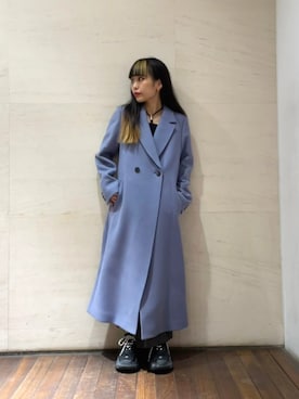 「A + TOKYO（エープラストウキョウ）のアイテム（ダウンジャケット/コート）」を使った、Nazcaさん（レディース・152cm）の秋コーディネート