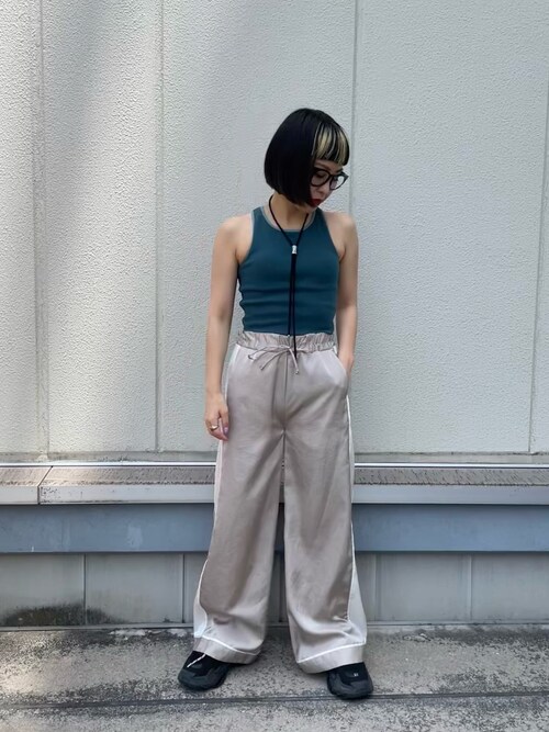 サイドラインサテンパンツ（その他パンツ）｜CITY TOKYO（シティ 