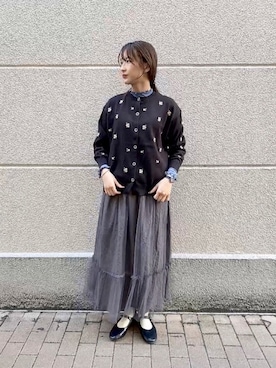 「大人可愛い、秋」｜まおさん（レディース・163cm）の秋コーディネート