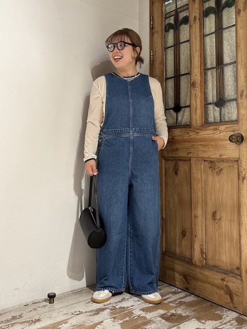 期間限定SALE! PUAL CE CIN Cone Denimサロペット pual ce cin サロペット オーバーオール 「@kokiminitaコラボ」コーン