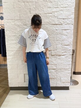 mizukiさん（レディース・157cm）の夏コーディネート