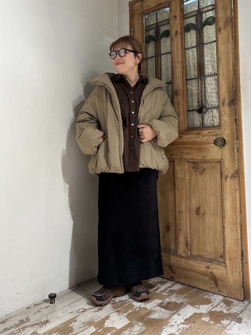 フレンチダックダウン ジップアップジャケット（ダウンジャケット