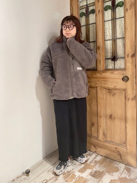 mizukiさん（レディース・157cm）の冬コーディネート