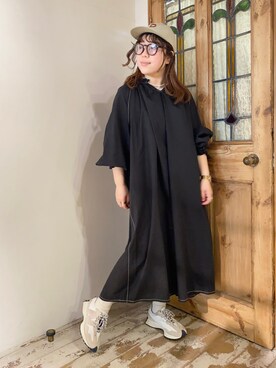 「SLOBE IENA（スローブイエナ）のアイテム（キャップ）」を使った、mizukiさん（レディース・157cm）の春コーディネート