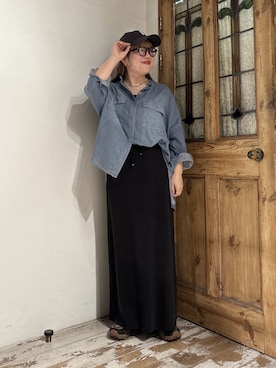 「MERRELL（メレル）のアイテム」を使った、mizukiさん（レディース・157cm）の春コーディネート