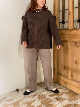 mizukiさん（レディース・157cm）の冬コーディネート