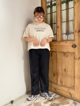 「アップリケ」｜mizukiさん（レディース・157cm）の夏コーディネート