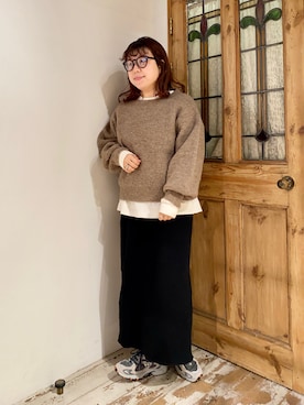 mizukiさん（レディース・157cm）の冬コーディネート